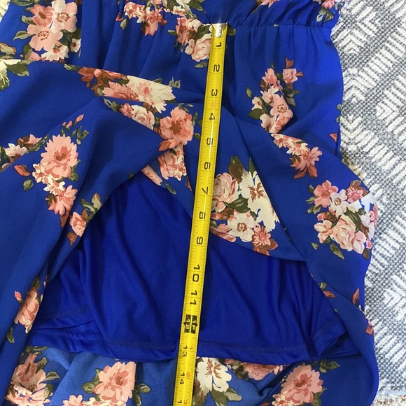 ALTR’D STATE off shoulder boho maxi dress with high slits w mini slip size M EUC - Picture 10 of 10